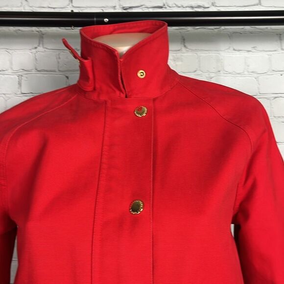 Lauren by Ralph Lauren women’s coat jacket fully lined large Red - Picture 2 of 10